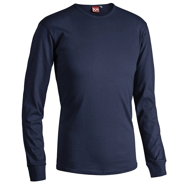 T-SHIRT MANICA LUNGA BLU Tg. L