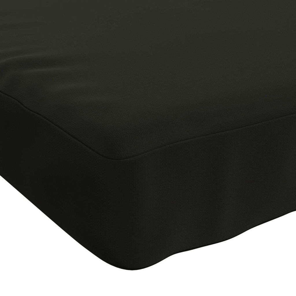 Cuscino per Panchina a 1 Pezzo VUGHT 100% Poliestere Nero 952126