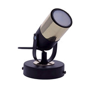 Applique Milagro Wilson MLP4850 GU10 35W nero oro metallo