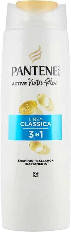PANTENE PRO-V ACTIVE NUTRI-PLEX SHAMPOO+BALSAMO+TRATTAMENTO LINEA CLASSICA 3 IN 1 250 ML