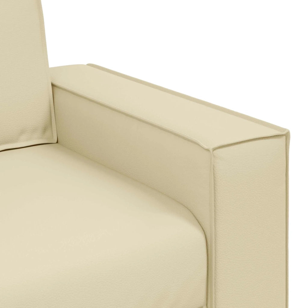 Divano-Sofa-Divanetto Crema 180 x 78 x 84 cm Tessuto