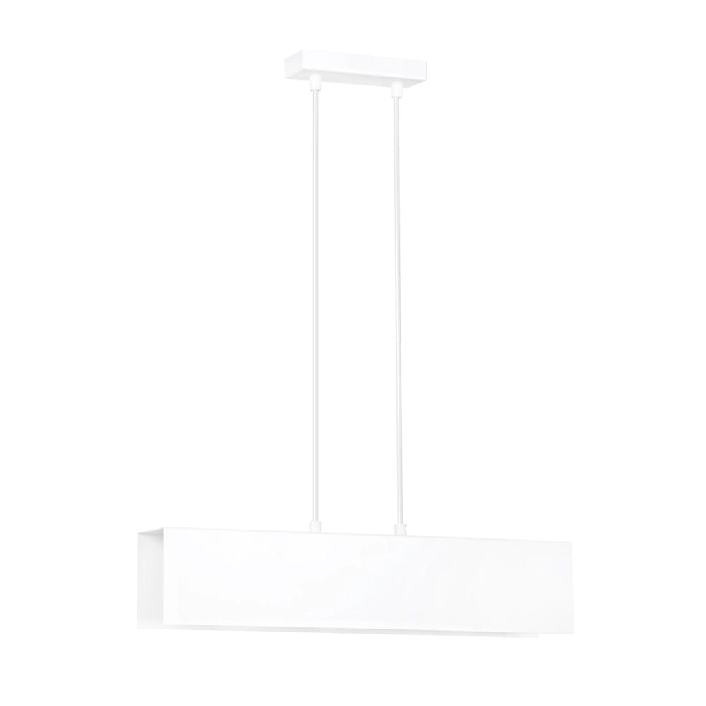 Lampada a sospensione Emibig Gentor 2xE27 bianca 100cm