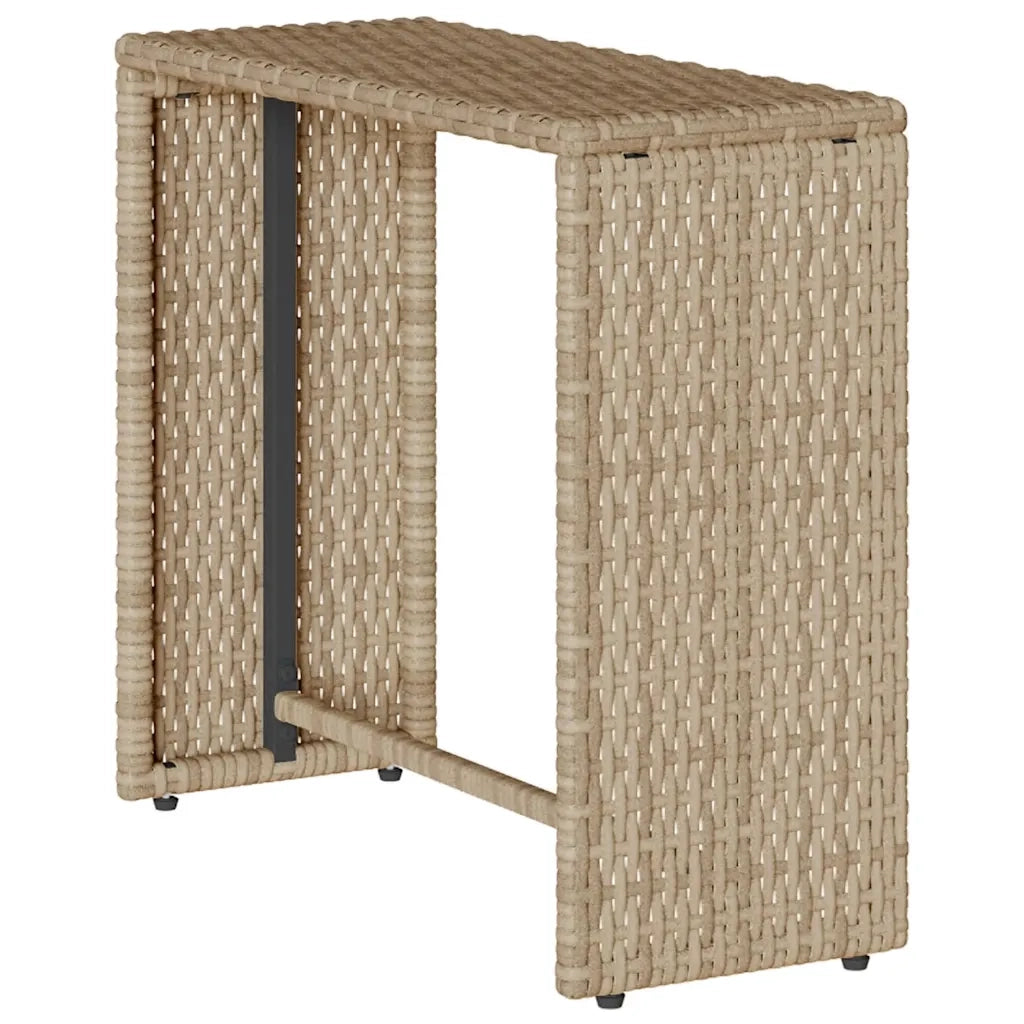 Set Divano da Giardino 5 pz con Cuscini Beige in Polyrattan 4104166