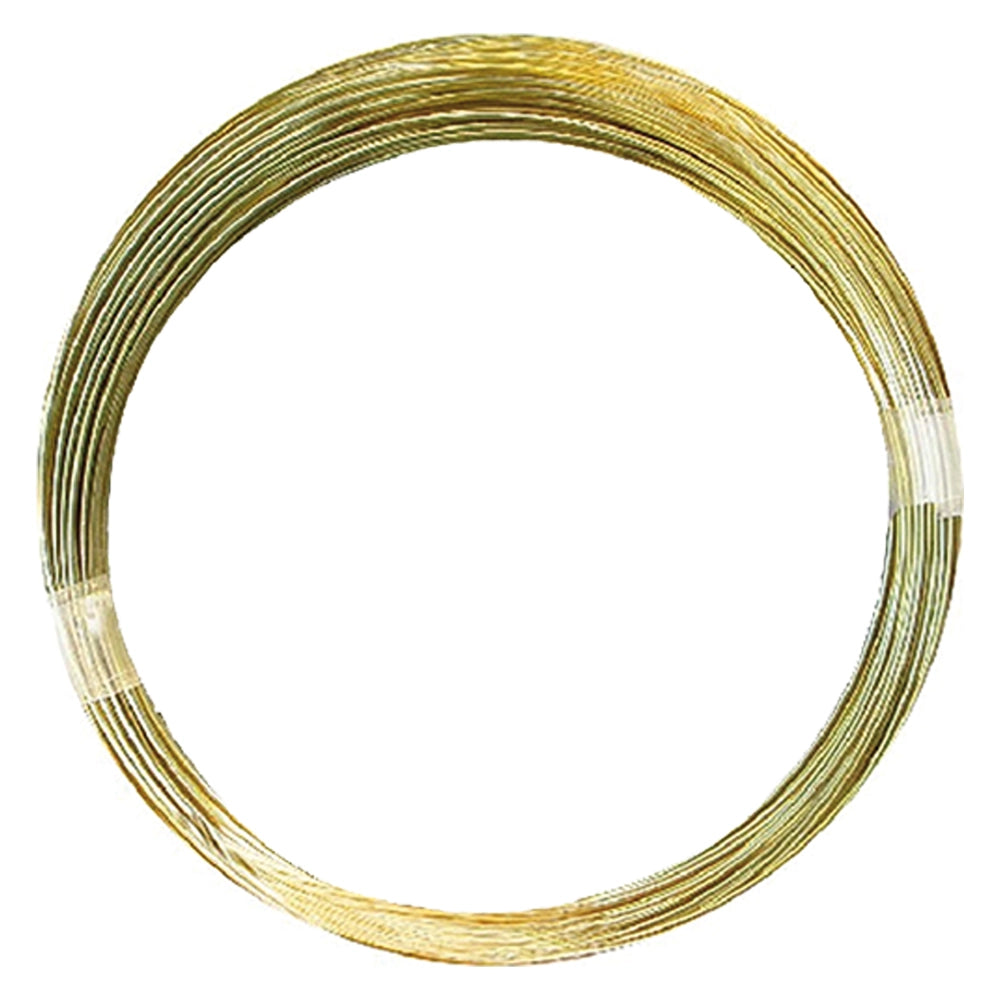 MATASSINA FILO OTTONE COTTO mm 0,80 - mt. 12  - gr. 50- 5 pezzi