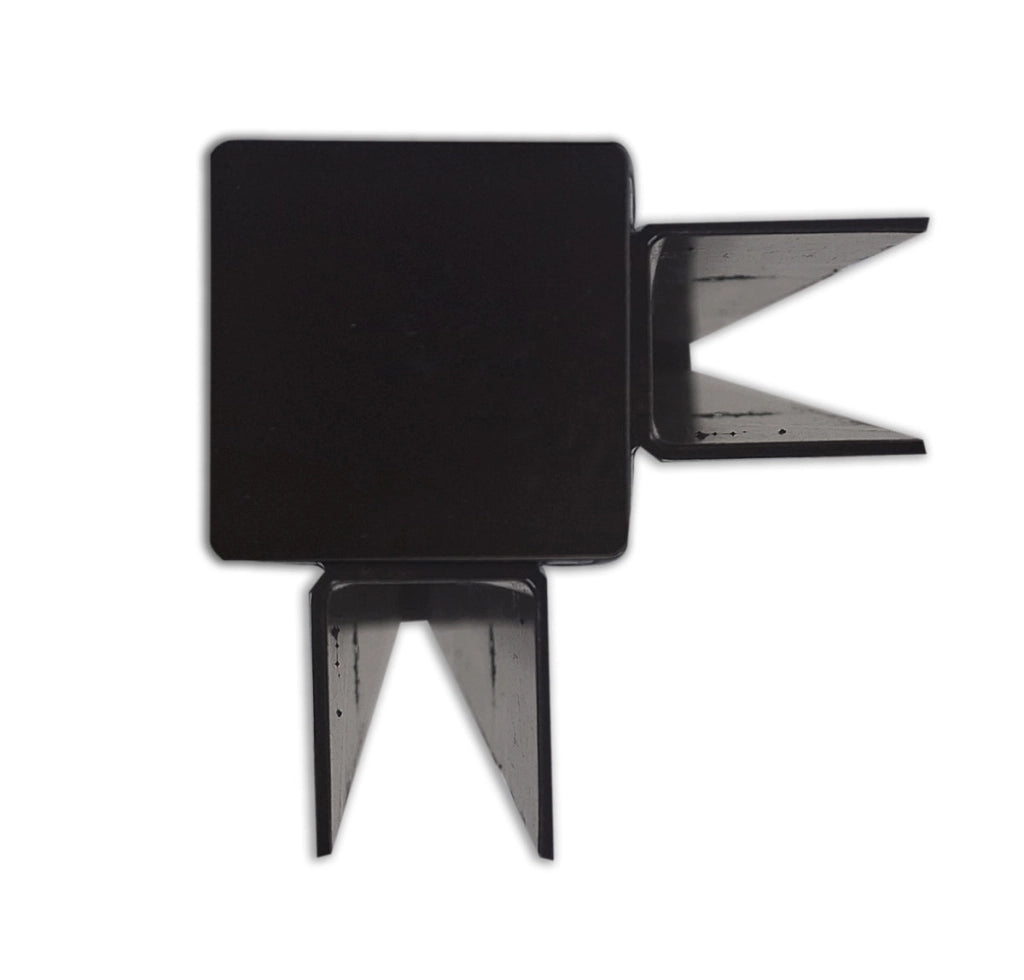 Supporto Ringhiera Dekoplast a L 90° Colore: nero