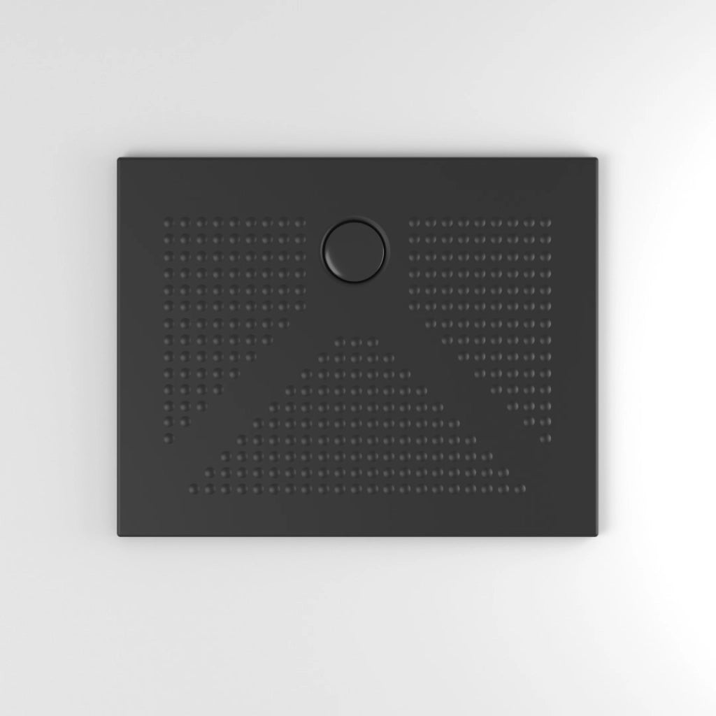 Piatto doccia ceramica 70x90 nero opaco