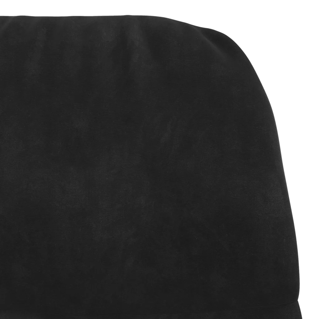 Poltrona Relax Nera in Velluto 4102616