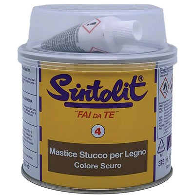 STUCCO LEGNO FAI DA TE SINTOLIT  SCURO GR 375