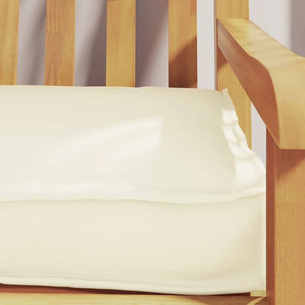 Cuscino per pallet Crema 200 x 40 x 8 cm Tessuto Oxford 42001680