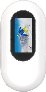 Mini-camera per il corpo con registrazione audio e video - Camera portatile - Camera da tasca - Registrazione video portatile - Mini-camera per vlogging - Viaggi - Sport - 128 GB Espandibile - Bianco .