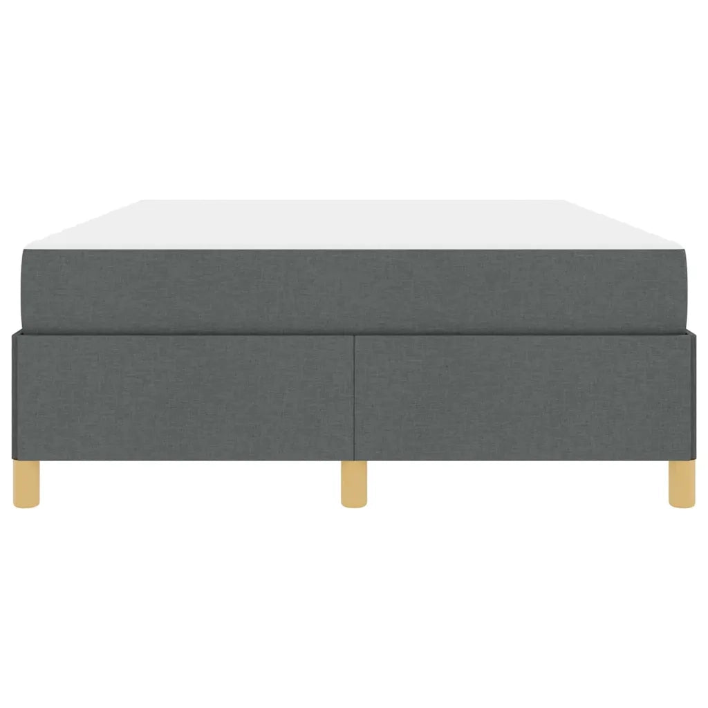 Struttura del letto Grigio scuro 140 x 190 cm Tessuto 3398935