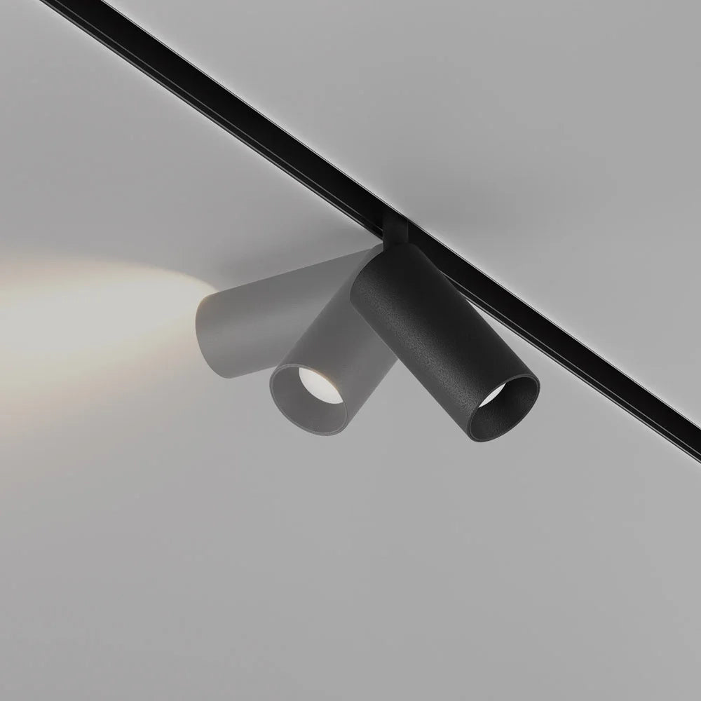 Maytoni Lampada da Binario Exility Focus LED 1 luce LED integrato nero metallo