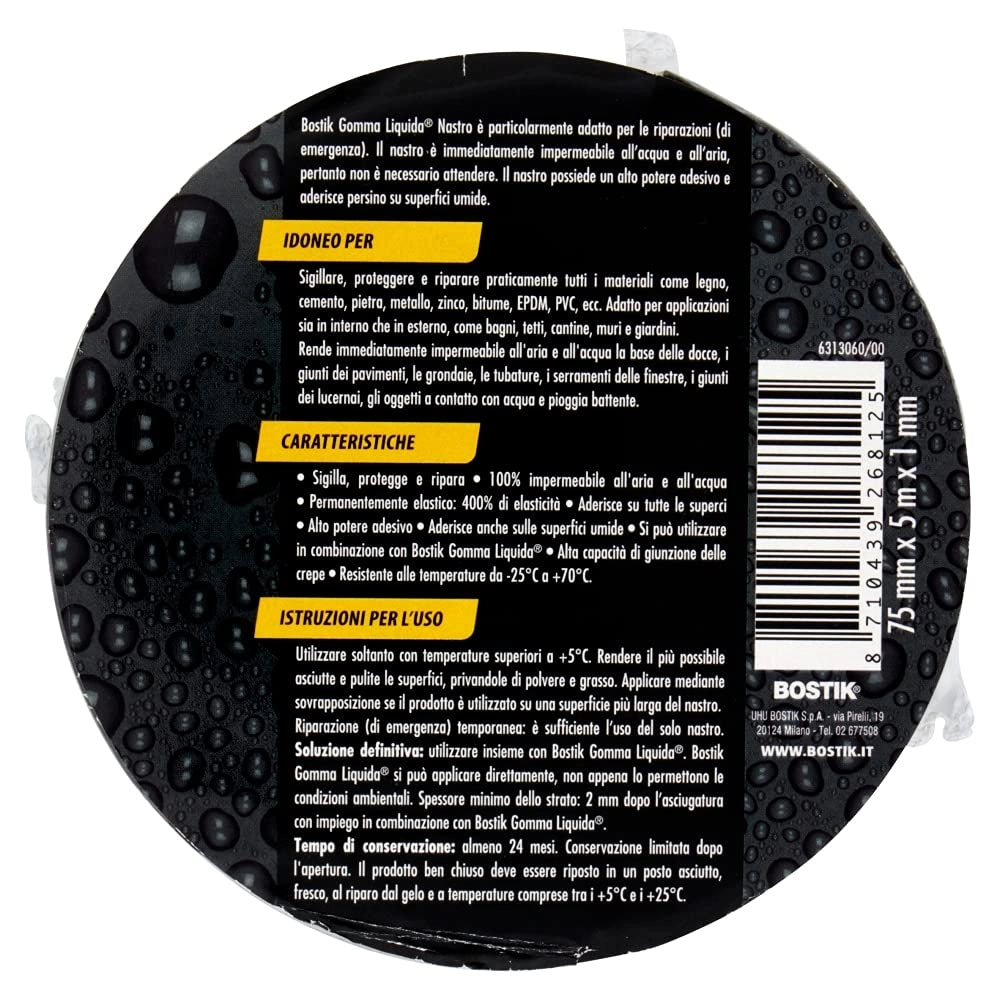Gomma Liquida Nastro Bostik 5 m