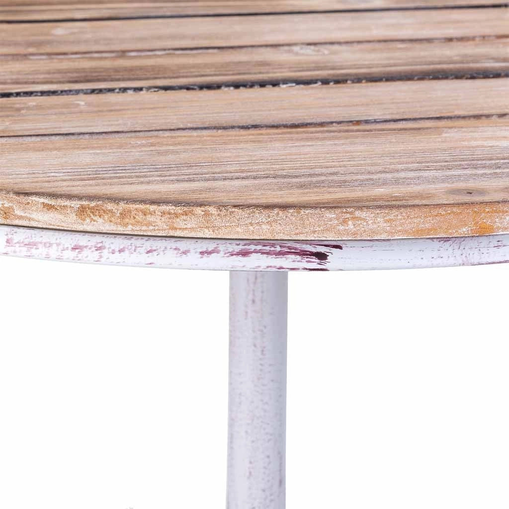 Tavolino bianco 62x62x78