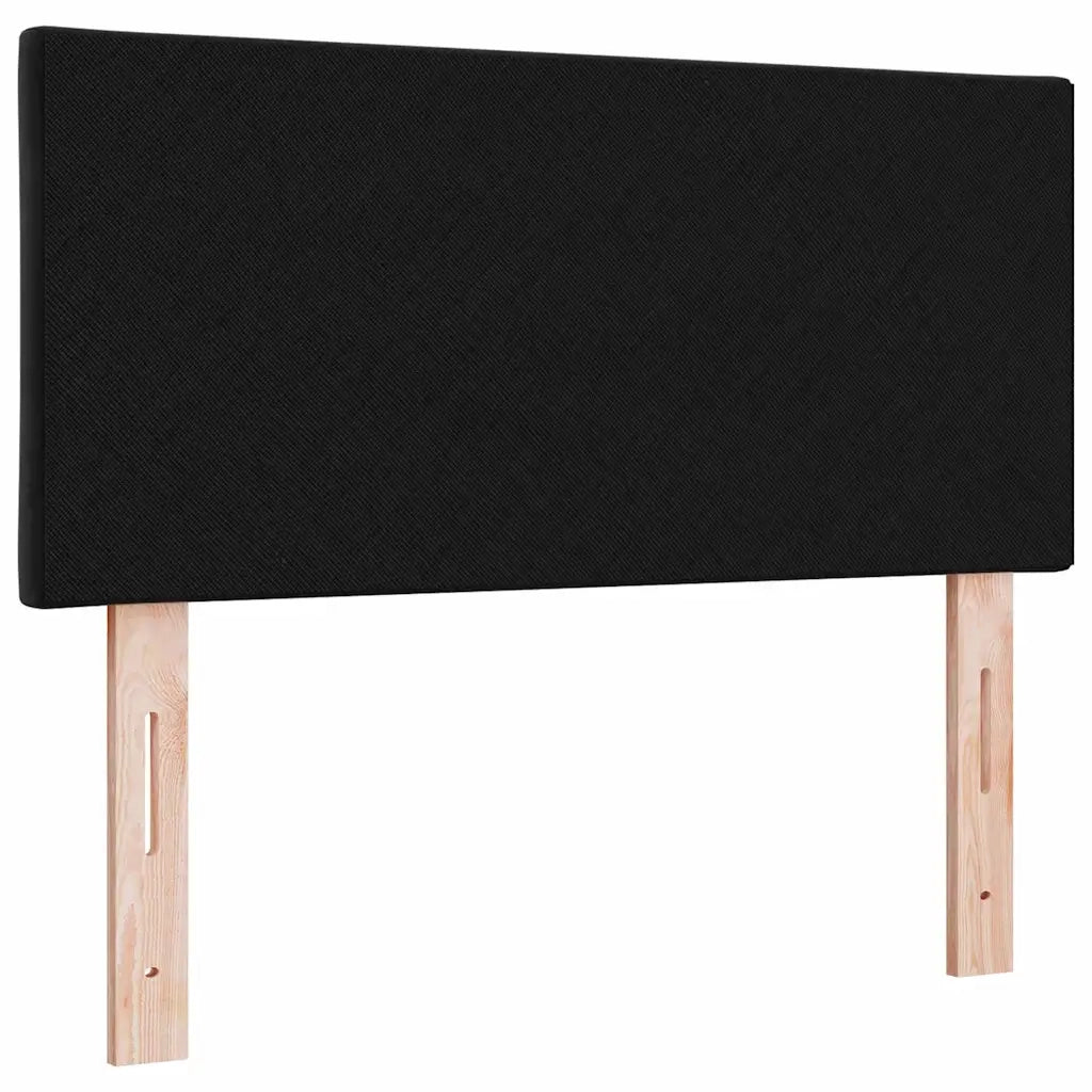 Testiera | Testata LED Nero 90 cm Velluto