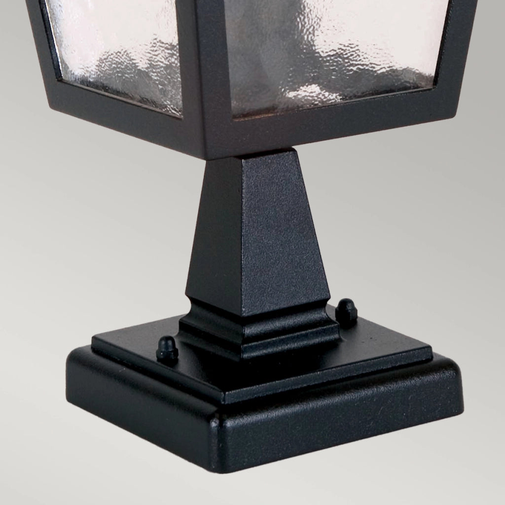 Lampione da esterno York nero E27 Elstead BL7-BLACK