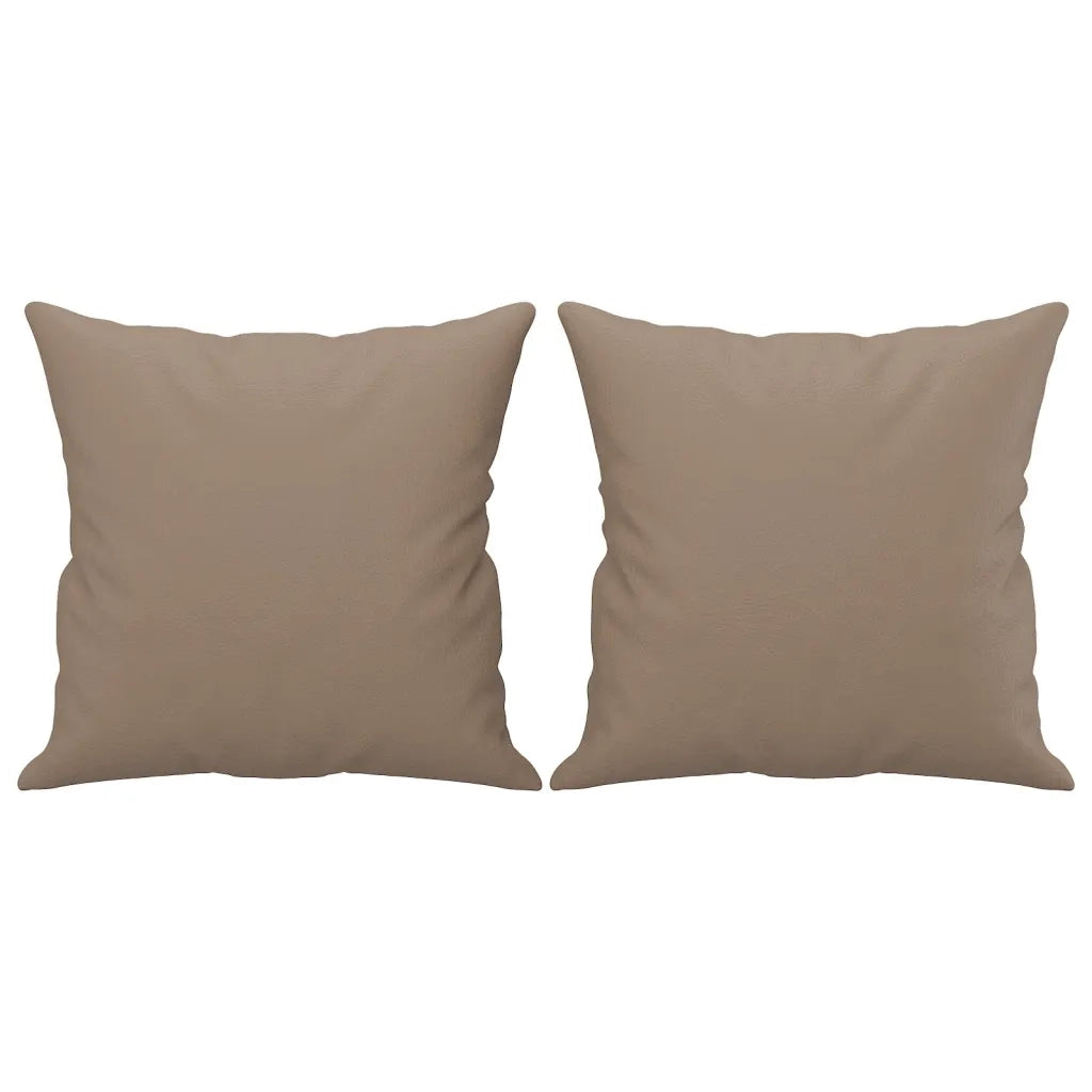 Set di Divani 4 pz con Cuscini Cappuccino in Similpelle 3201357