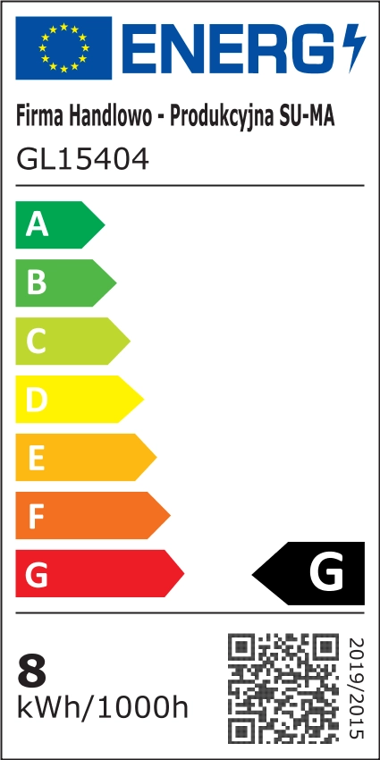 Applique esterna LED 8W grigio scuro IP54 SU-MA Evo
