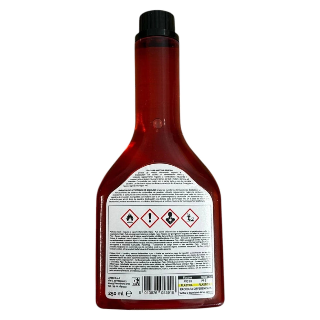 ADDITIVO INIETTORI PER MOTORI A BENZINA 250ML