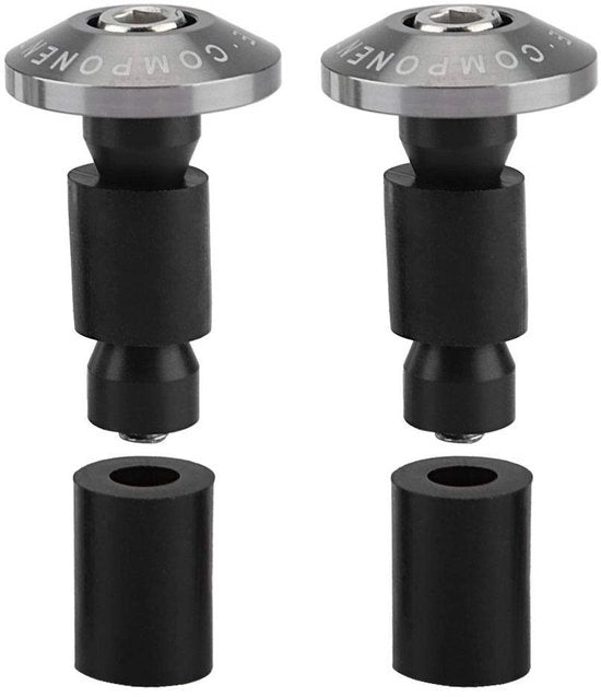 Stabilizzatore di sterzo 22 mm - Sterzo motorizzato - Copertura sterzo - ATV da corsa - Off-road - Lega di alluminio/Rubber - Copertura sterzo