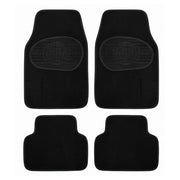 Set di tappetini universali per auto in PVC ecologico Nero Avizar