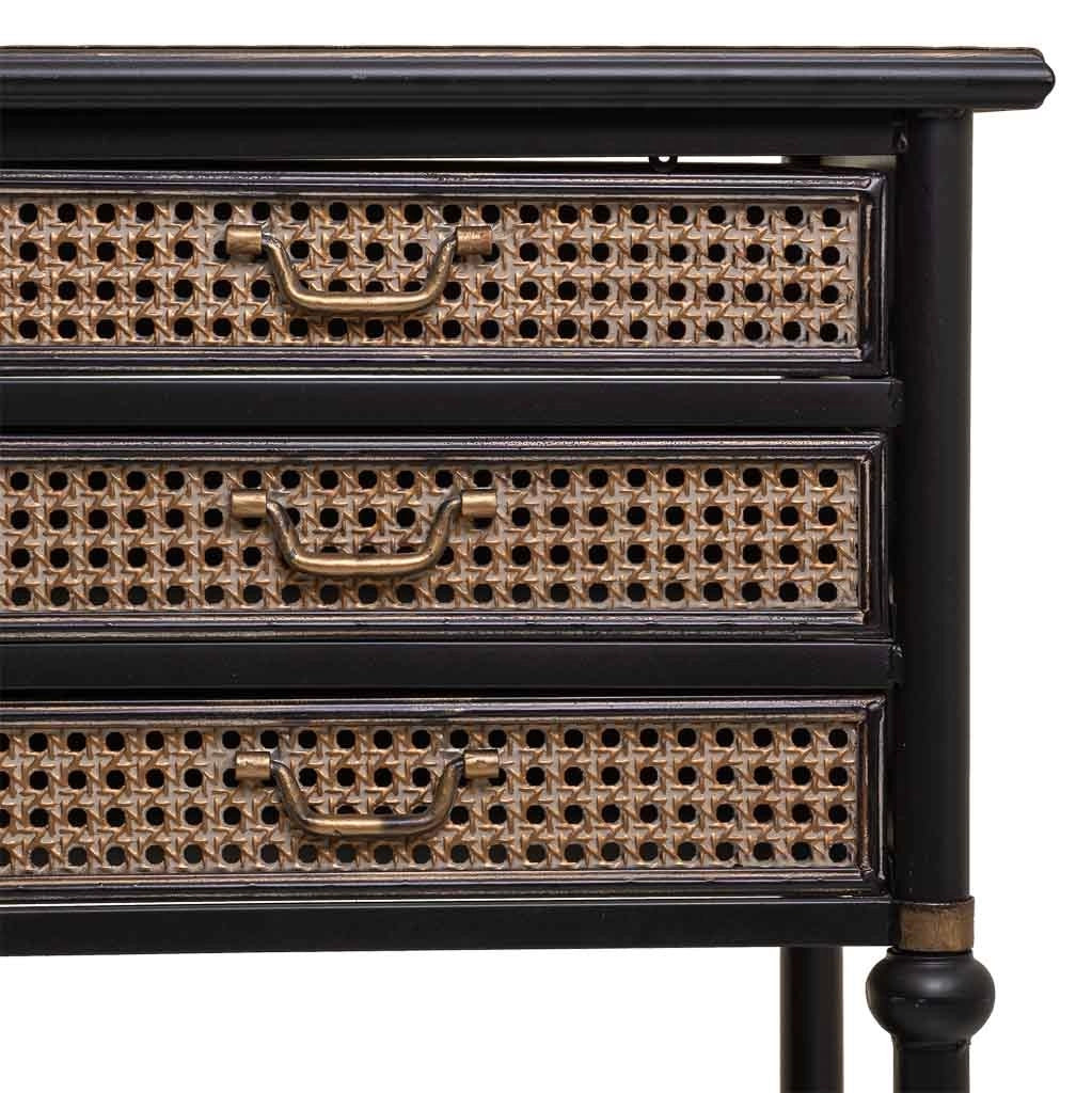 Credenza in metallo marrone 180x45x80h