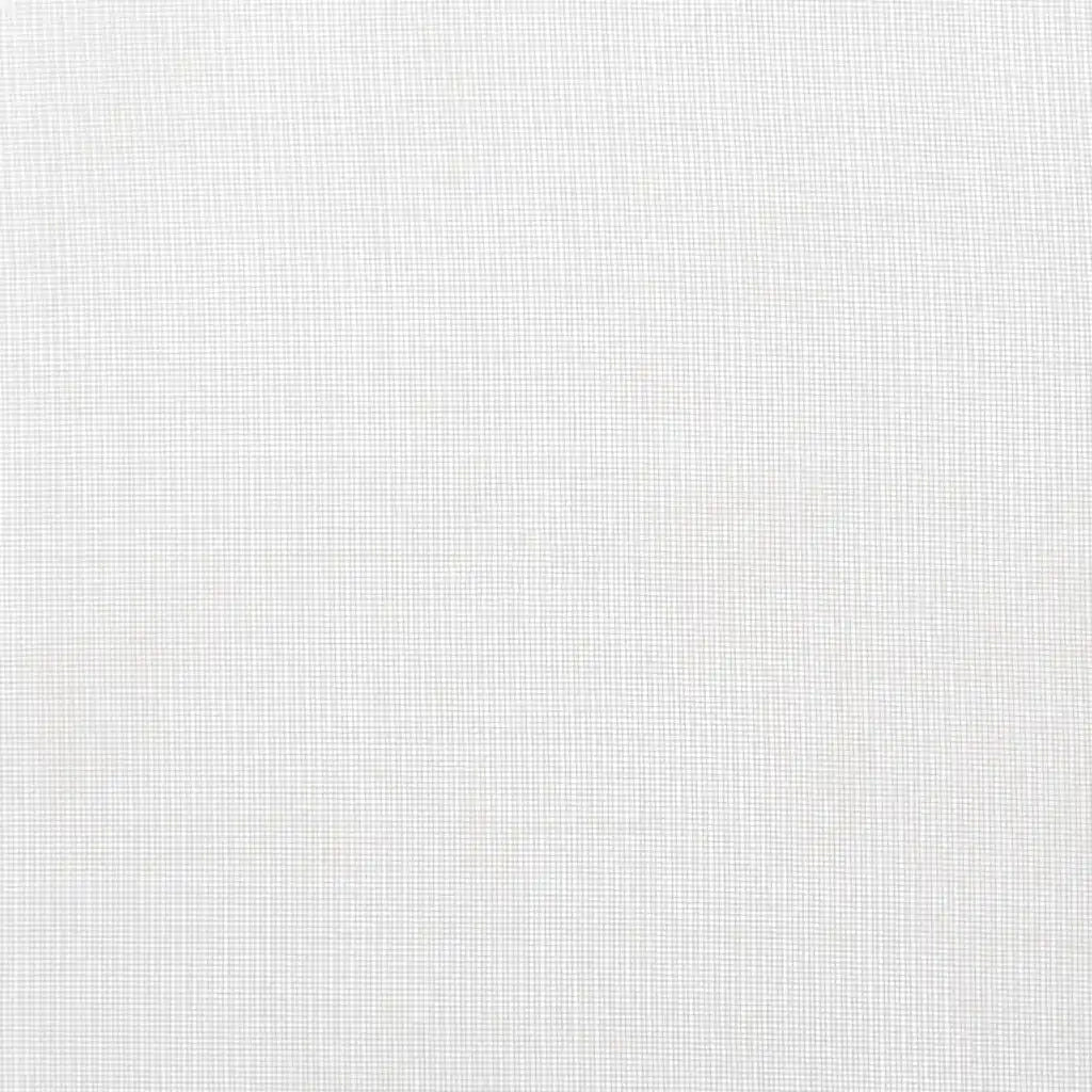 Tende in Voile con Occhielli 2 pz Bianco