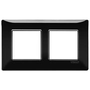 VIMAR PLANA - PLACCA 4M (2+2) INT57 NERO