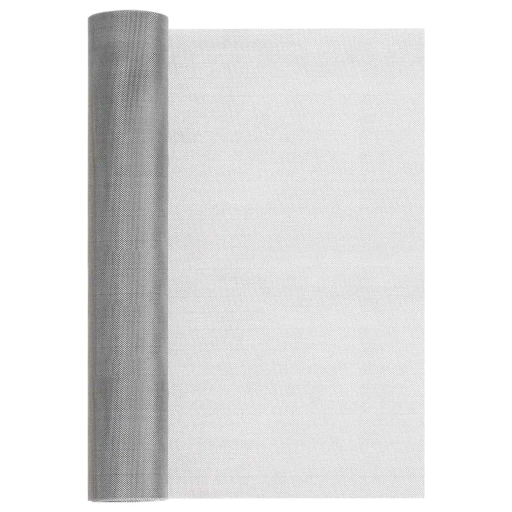 Rete per schermatura 40 x 2000 cm 30 Mesh Argento 42039550