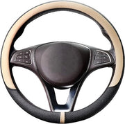 Copricerchio sterzo universale - 37-39 cm - antiscivolo - pelle