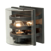Applique esterna Frida industriale grafite E27 60W Elstead