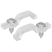 Clip per Striscia LED 2 pz Trasparente 23,8 x 7,3 x 4,3 mm CFW6218499