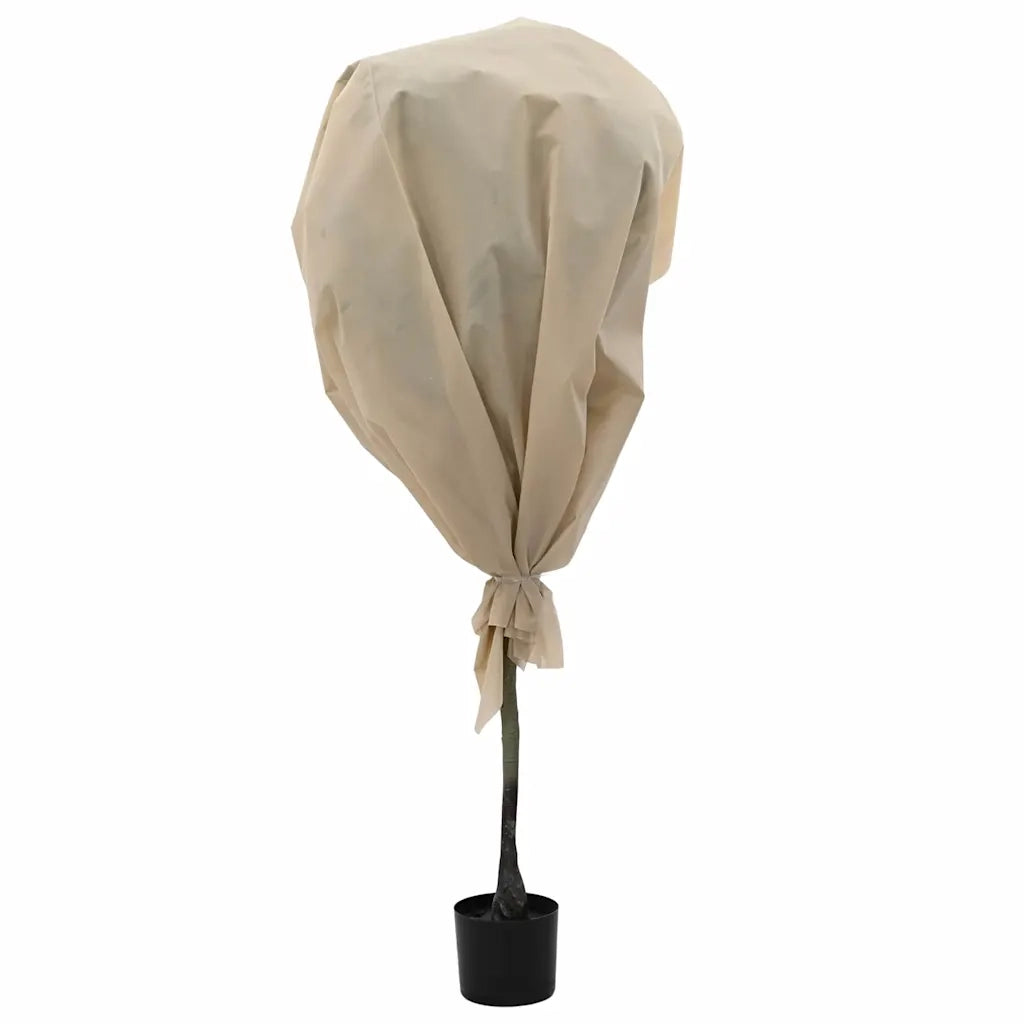 Fleece per Piante di Protezione dal Gelo Beige 100 x 1,6 m