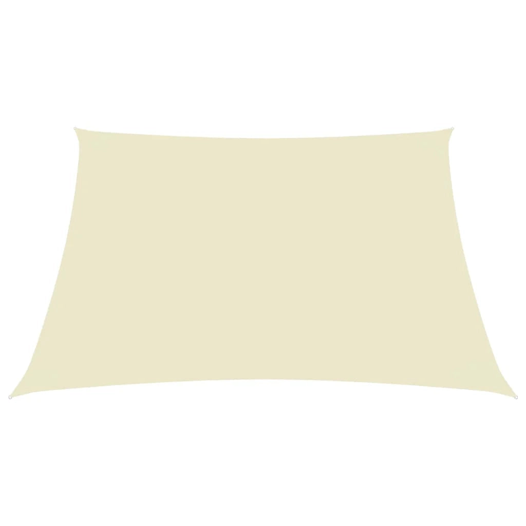 Vela ombreggiante/ombrellone quadrato in tessuto Oxford 7 x 7 m crema 02_0009539