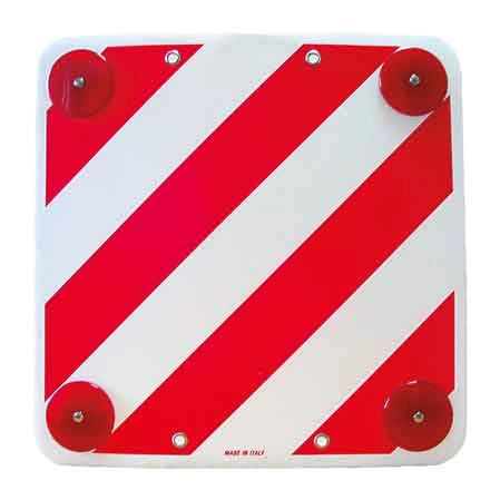 CARTELLO 'CARICHI SPORGENTI' 50x50 cm - 10 pezzi