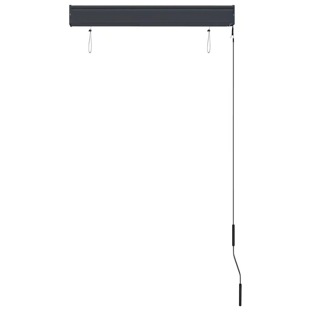 Tenda a Rullo per Esterni 80x250 cm Giallo e Blu