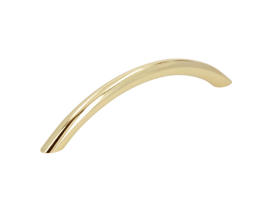 MANIGLIA PER MOBILI '1344' Interasse 128 mm - Oro lucido - COSMOV