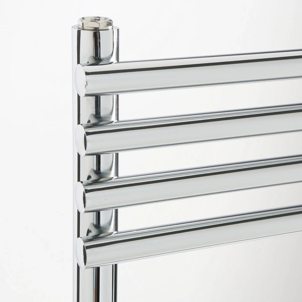 Termoarredo bagno Design cromato tubi tondi 165x45 cm