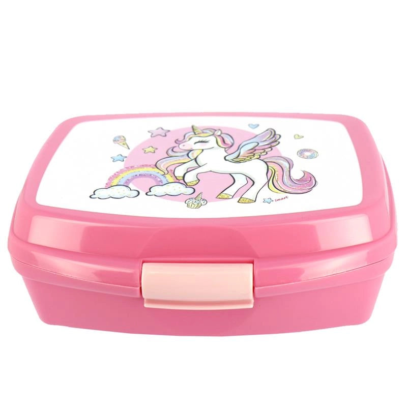 SANDIWICH BOX UNICORN 17X12X6H