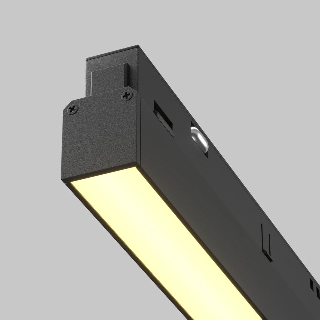 Maytoni Faretto LED integrato Exility Basis 1 luce finitura nera alluminio