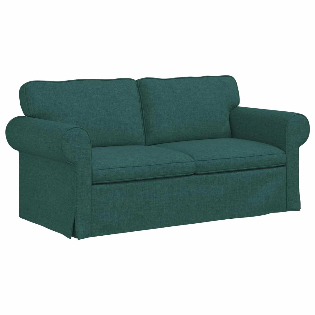 Set di divani 2 pcs Verde Scuro 175 x 82 x 80 cm Tessuto 3407533