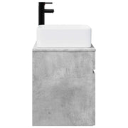 Mobile Lavabo | Armadio Lavabo da parete Grigio Cemento 49 x 41 x 63 cm