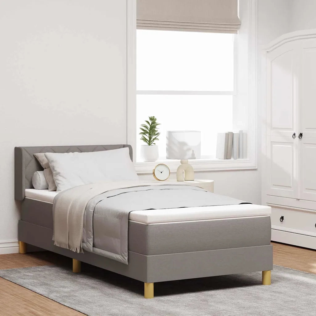 Letto a molle con materasso Talpa 200 x 90 cm Tessuto 3341339