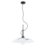 Lampada a sospensione moderna nero/bianco REMY E27 15W