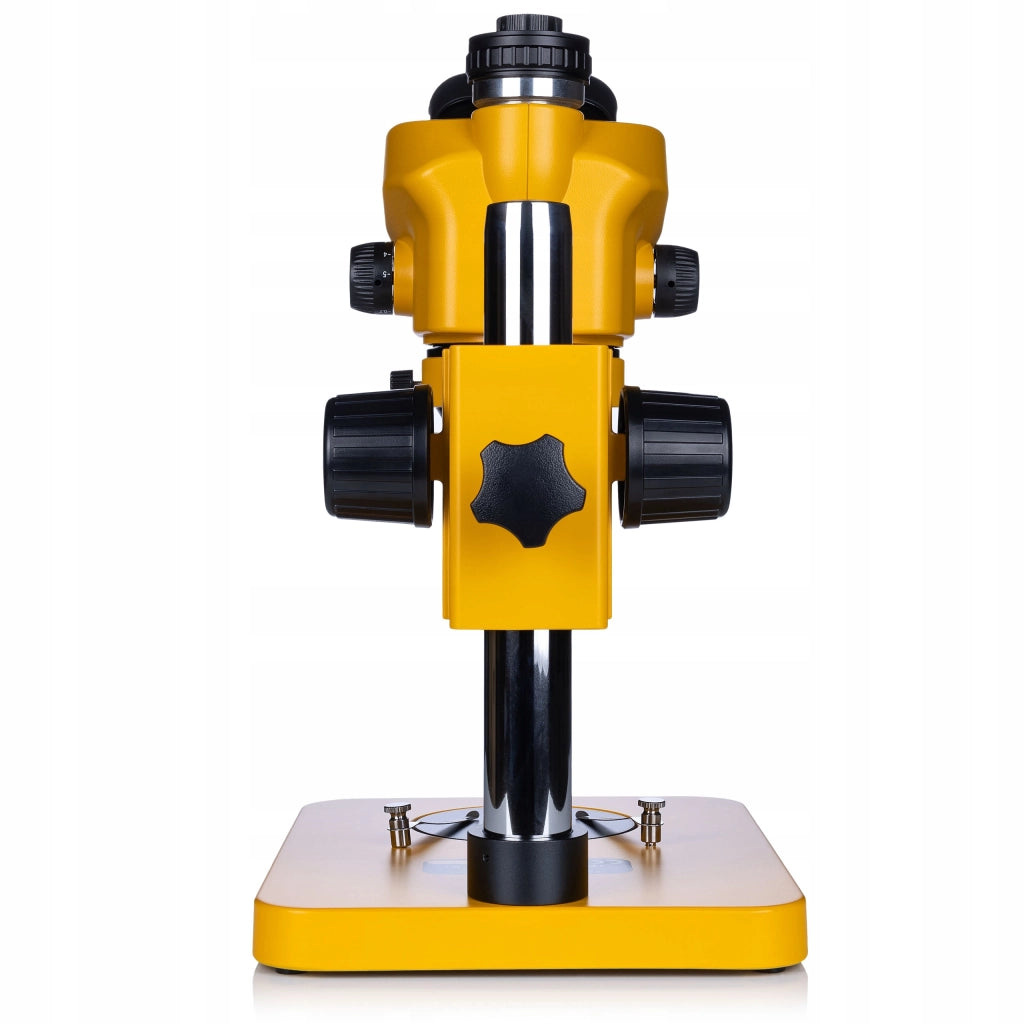 Mikroscopio Trinoculare 7–50x con Fotocamera 16MP 4K HDMI + Lente Barlow 0.5x + Illuminatore LED 56x