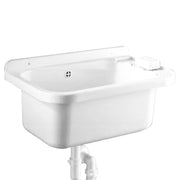 PILOZZO DA PARETE IN RESINA BIANCO - CM 60 x 40