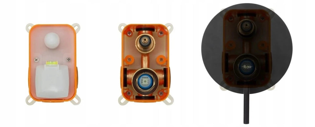 Rubinetto Da Vasca Da Incasso Rea Lungo Copper + Box