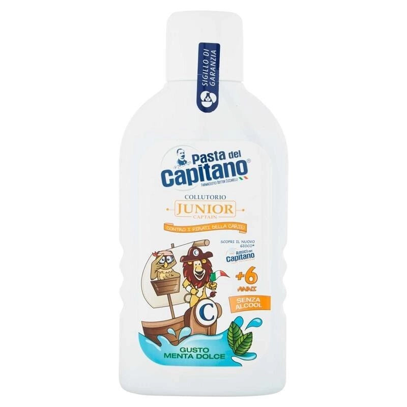 PASTA DEL CAPITANO COLLUTORIO IN FORMATO DA 400ML JUNIOR