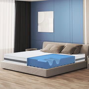 Materasso Singolo 90x205 cm in Memory Antibatterico | Altezza 20 cm | Rivestimento 3D Air in Fibra Ipoallergenica | Materasso Ortopedico a 7 Zone Differenziate Termosensibili