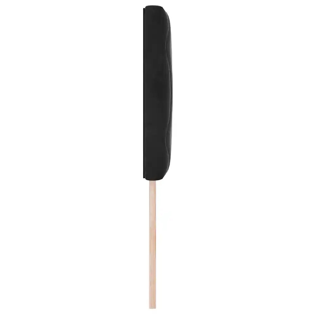 Testiera-Testata-Testiera Decorativa Nero 80 cm Velluto